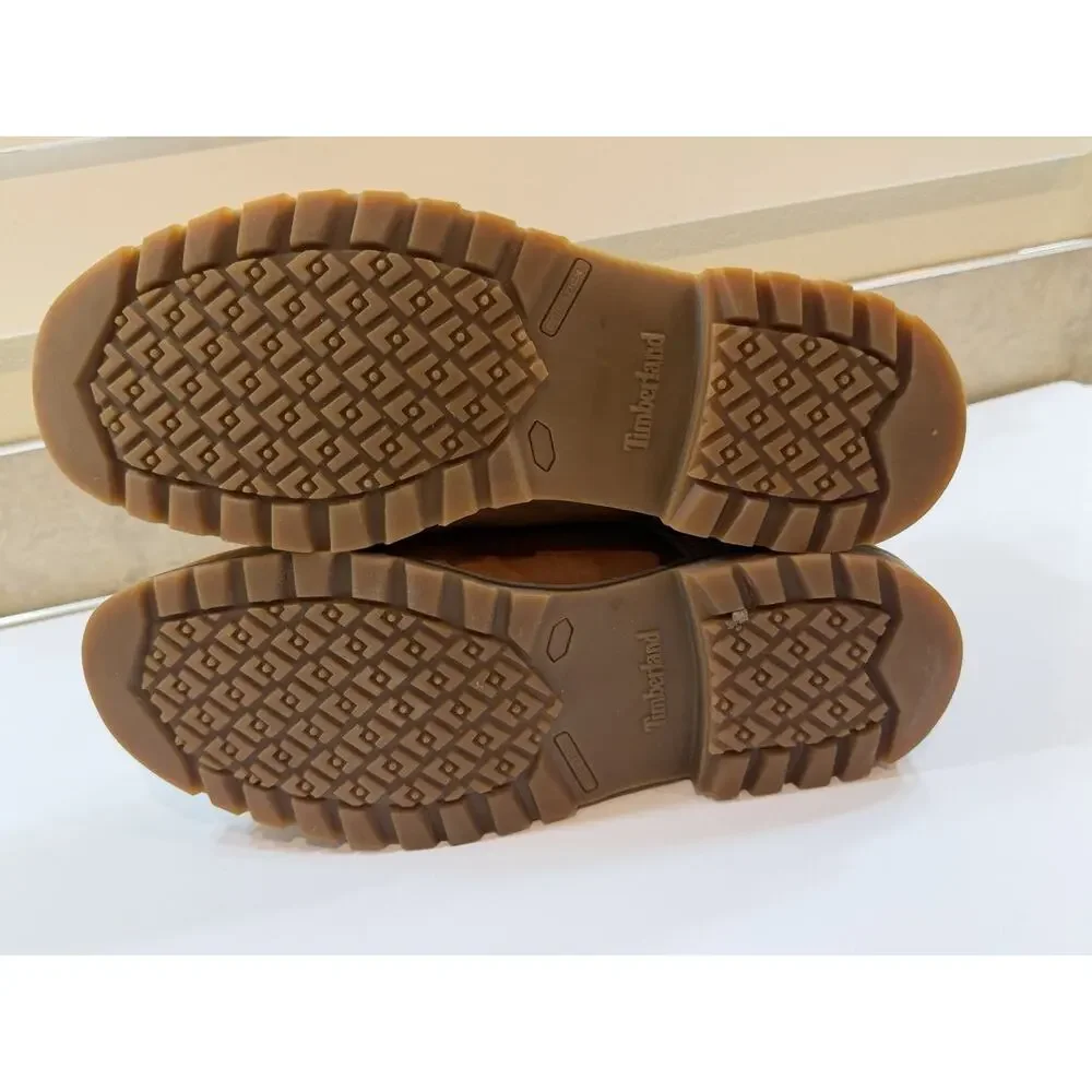 Timberland Larchmont Chukka Boots Men’s 11.5 Brown Leather Suede A13HD Ortholite